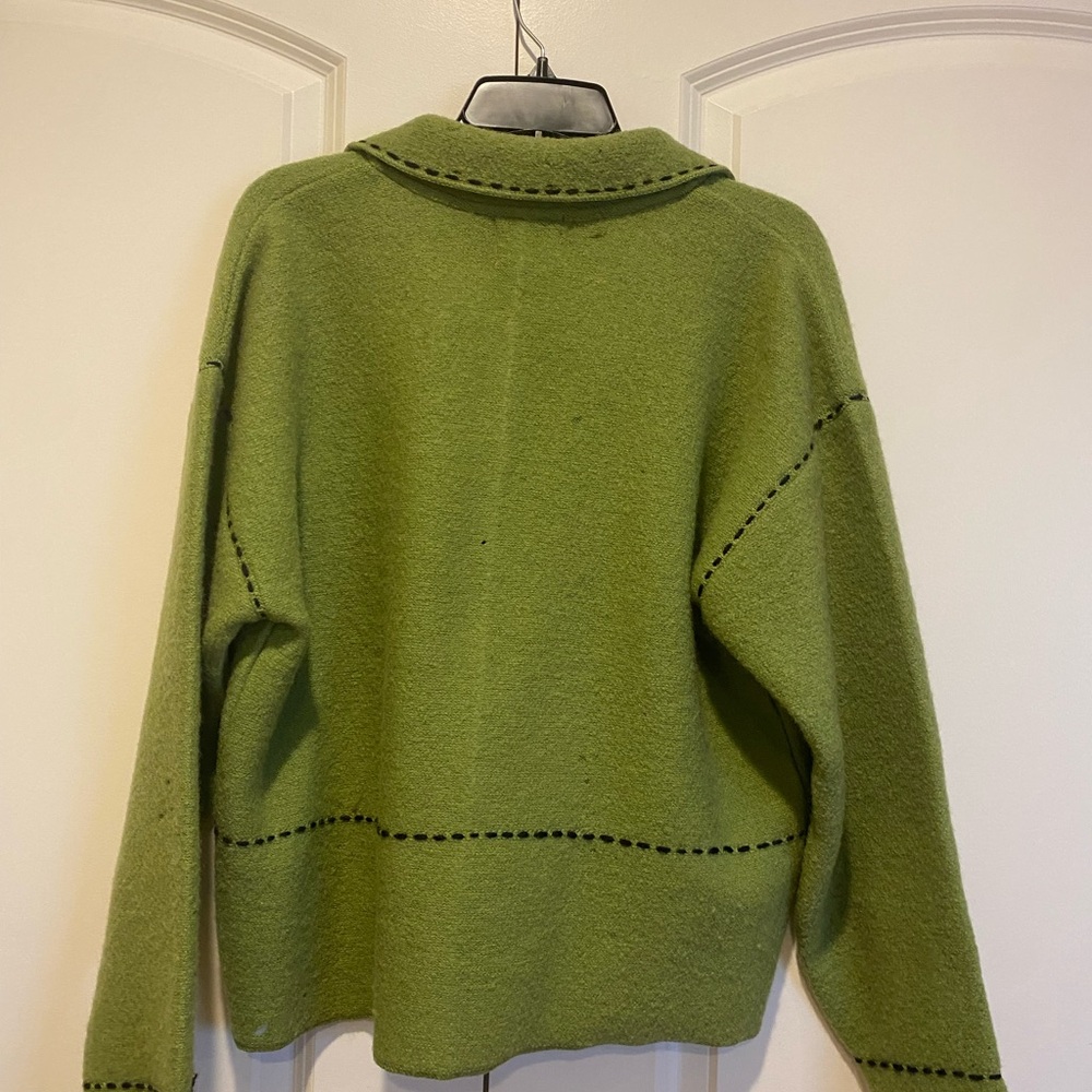 Vintage Wool Green Jacket